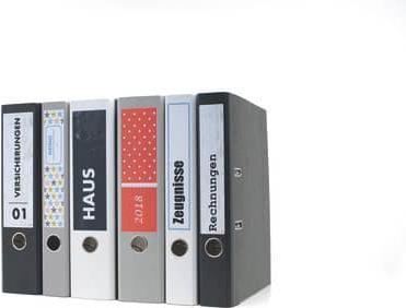 Actual product image HERMA Removable A4 file labels