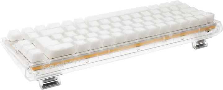 Actual product image Ducky One 3 Aura White SF Gaming Keyboard, RGB LED - MX-Silent-Red (DE, Cable)