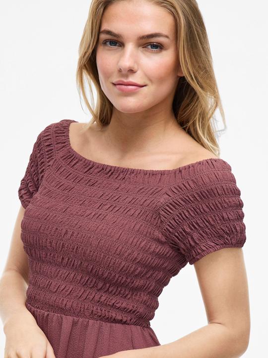 Actual product image Vila VIRITA Midi Gesmoktes Kleid (40)
