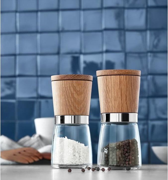 Productafbeelding WMF Molen Set Zoutmolen Peper Molen Set 2st Keramische Molen Ceramill Natuurglas (Peper, Zout)