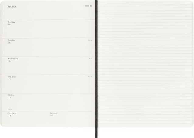 Actual product image Moleskine Student Agenda (A4, English)