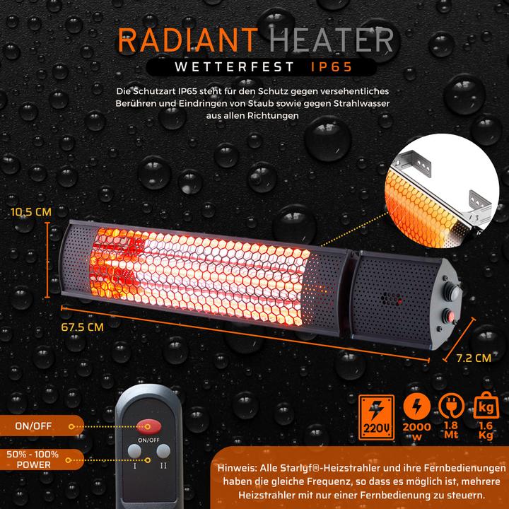 Produktbild Starlyf Radiant Heater (2000 W)