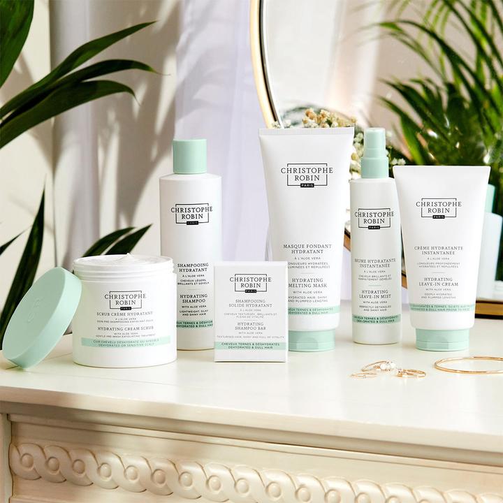 Produktbild Christophe Robin Hydrating Cream Scrub with Aloe Vera (250 ml, Flüssiges Shampoo)