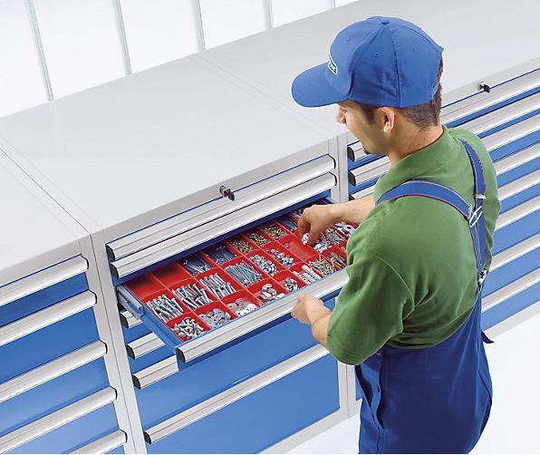 Produktbild eurokraft pro Schubladenschrank (130 cm, 120 cm)