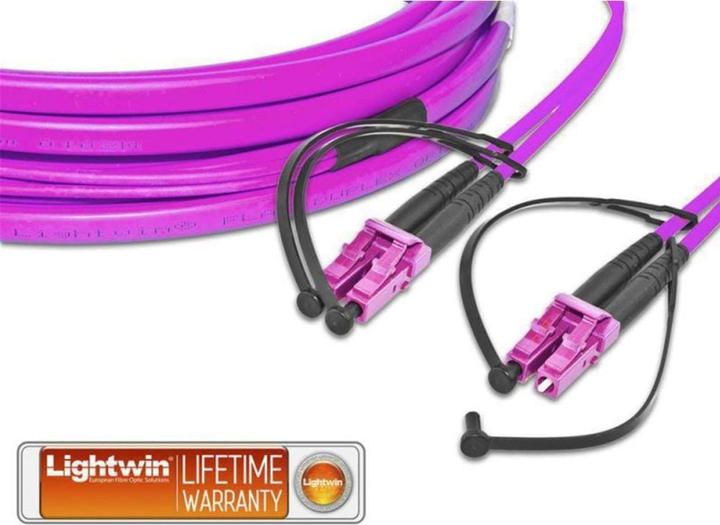 Actual product image Lightwin LWL Duplex Patch Cable (CAT7, 5 m)