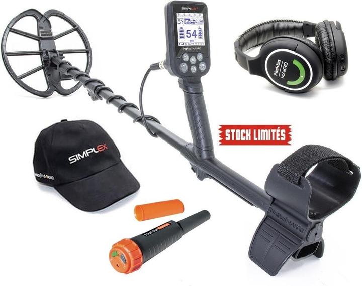 Actual product image Nokta Simplex + WHP + Pointer