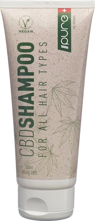 Produktbild Pure Production CBD Shampoo 600mg CBD (200 ml, Flüssiges Shampoo)