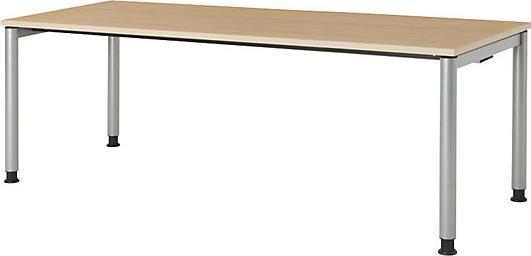 Actual product image Mauser Rectangular table, round tube base shape