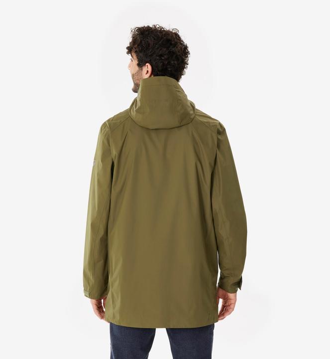 Actual product image Quechua Wanderjacke Herren lang - NH500 olivengrün (M)