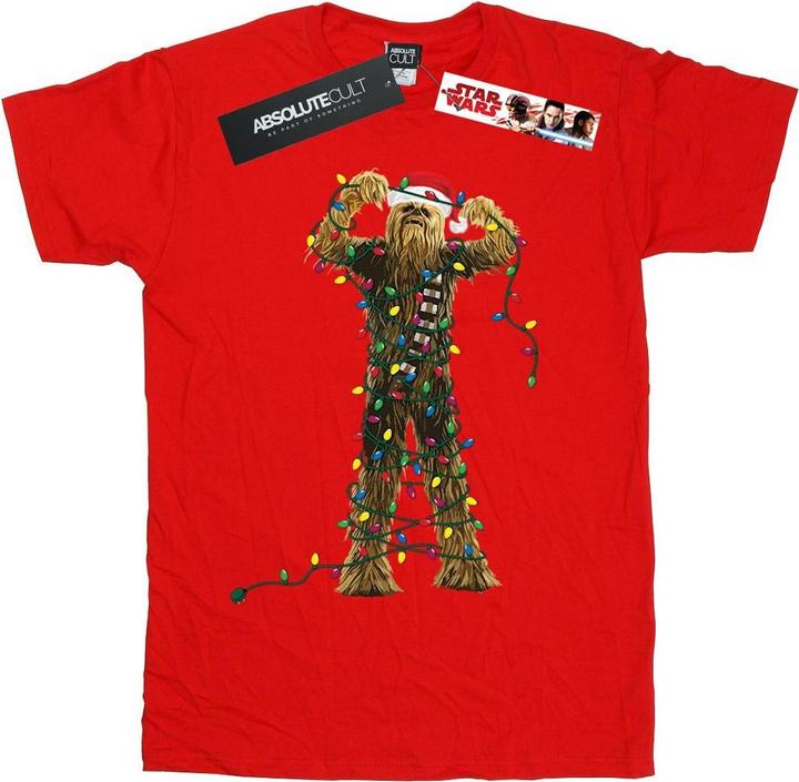 Star Wars Chewbacca Christmas Lights TShirt Mädchen