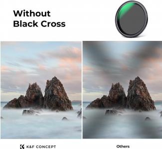 Produktbild K&F Concept Grauer einstellbarer Magnetfilter Nano-X MRC Fader ND2-32 - 77 mm (77 mm, ND- / Graufilter)