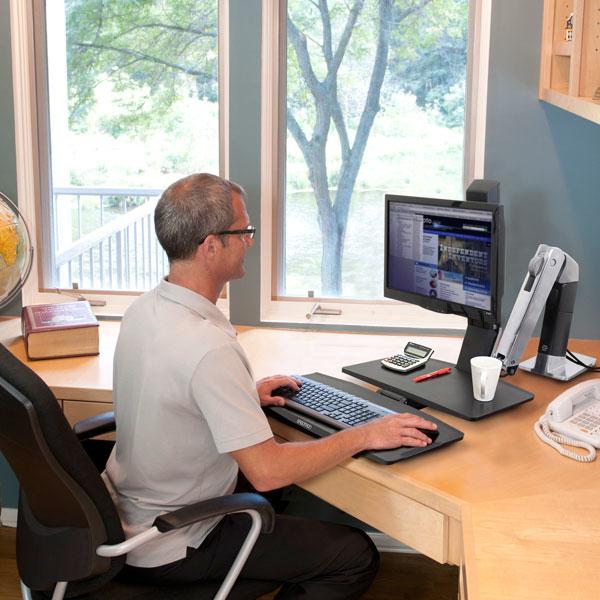Produktbild Ergotron WORKFIT-A II, LD, 5" (Tisch, 27")