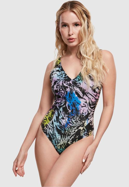 Image du produit Urban Classics Maillot de bain femme à motif recyclé taille haute - 11854 (XS)