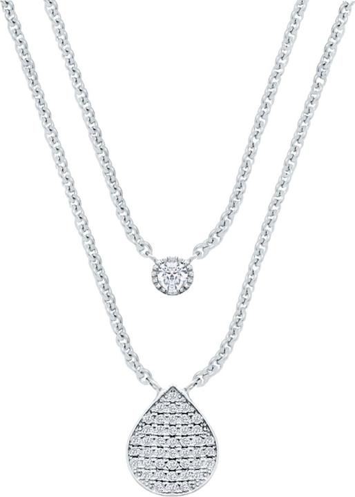 Candy Halskette Avril, 925 Sterling Silber (925 Sterling Silber, 925er Sterlingsilber, 42 - 45 cm)