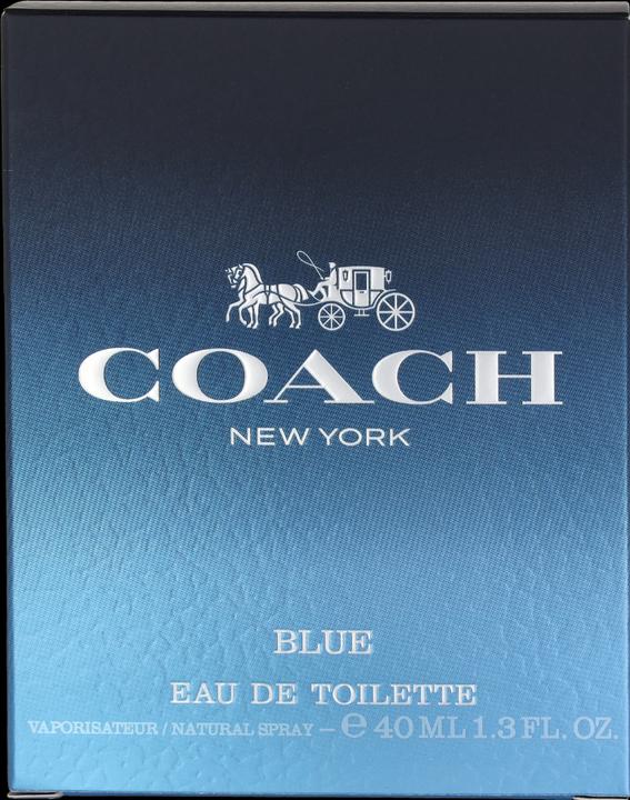Actual product image Coach Blue by Eau de Toilette Spray 38 ml (Eau de toilette, 40 ml)