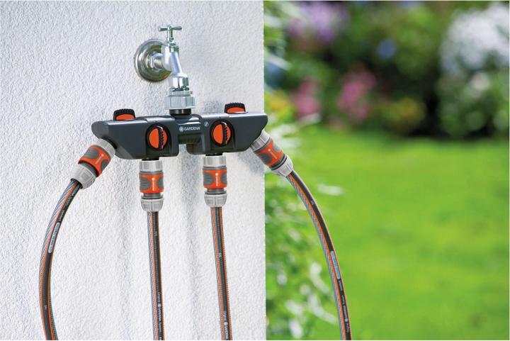Produktbild Gardena 4-Wege-Verteiler (4 Wege Verteiler, 101.60 mm)