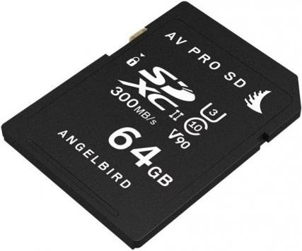 Immagine prodotto Angelbird Scheda SD AVpro 64 GB UHS-II (64 GB, SDXC, U3, UHS-II)