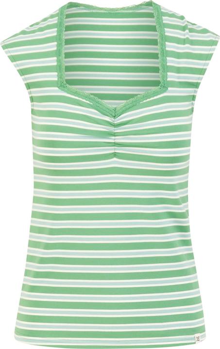 caravan stripes green
