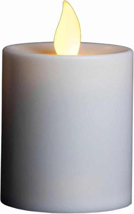 Produktbild Novaliv LED Kerze Outdoor 2x weiss Grablichter LED mit Batterie Dauerkerze | LED Kerzen flackernde Flamme (2 x)