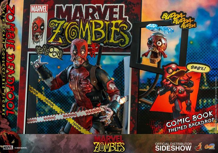 Immagine prodotto Hot Toys Marvel Zombies "Zombie Deadpool", personaggio d'azione del fumetto Masterpiece