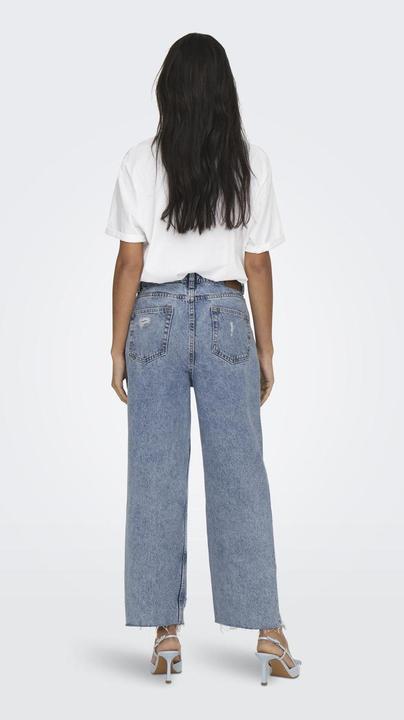 Actual product image Only ONLDad High Waist Destroyed Flared Jeans (26)