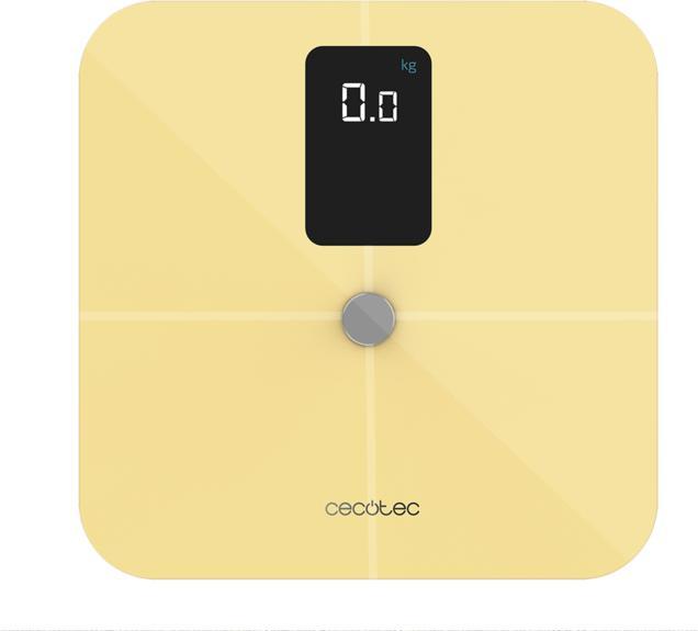 Produktbild Cecotec Personal scale Surface Precision 10400 Smart Healthy Vision Yellow (180 kg)