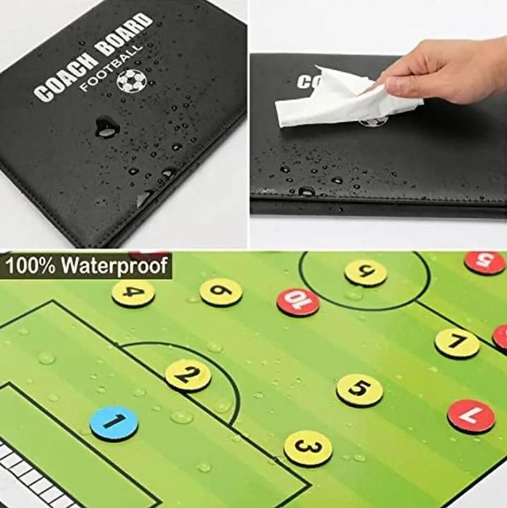 Image du produit Champ Tableau tactique magnétique pliable pour l'entraînement de football