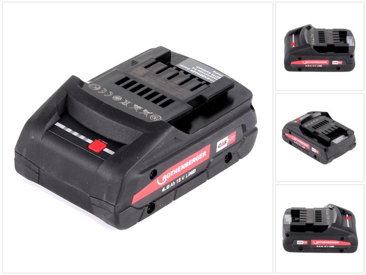 Produktbild Rothenberger Akku 18 V 4,0 Ah Li-HD Akku (18 V)