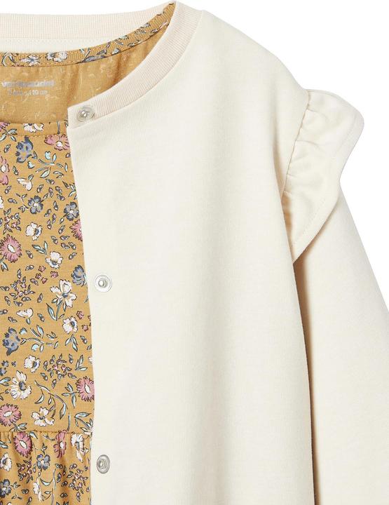 Immagine prodotto Vertbaudet Set da bambina: abito camicia e cardigan (158)