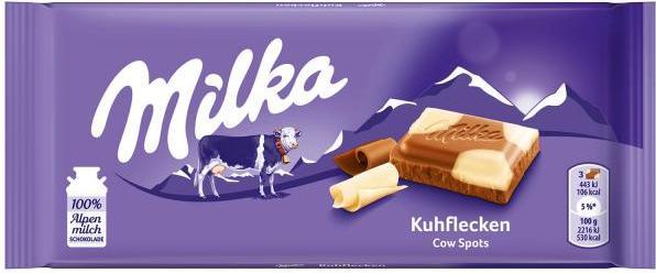 Immagine prodotto Milka Tavola per le macchie di mucca (100 g)