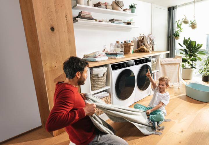 Actual product image Gorenje WPNA94ATSWIFI3 (9 kg, Left, EU plug)