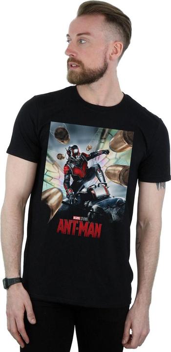Actual product image Marvel Mens Ant-Man Poster T-Shirt (S)