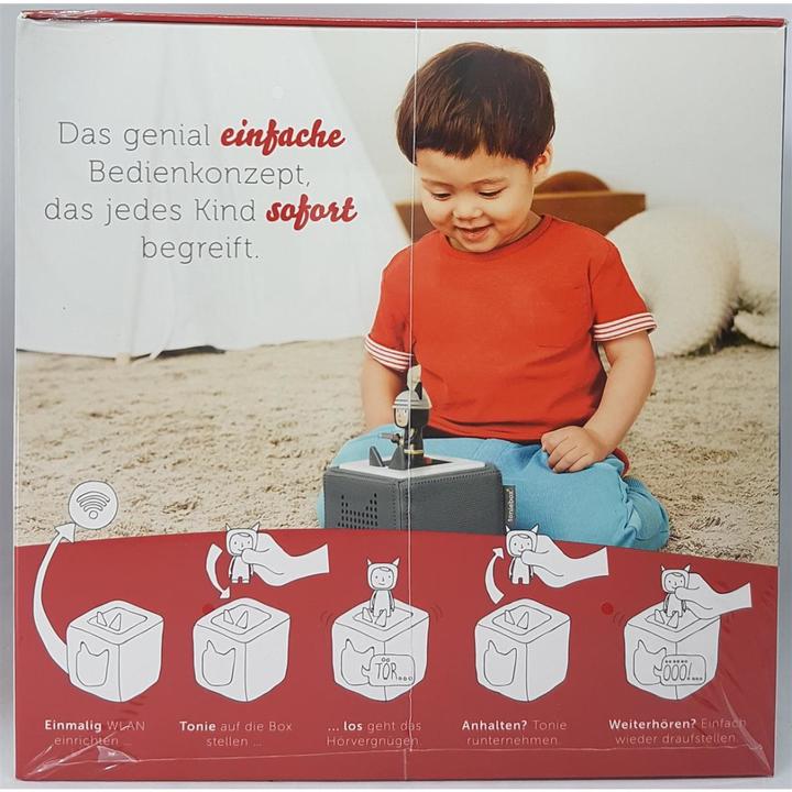 Actual product image Tonies Toniebox Starter Set Anthracite (Creative Tone) (German)