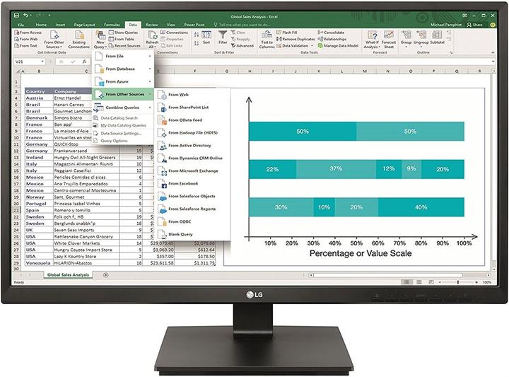 Produktbild LG 27bk550y-B (1920 x 1080 Pixel, 27")