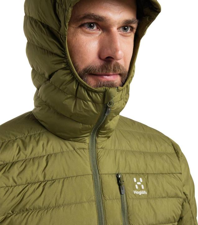 Actual product image Haglöfs Micro Nordic Down Hood Men Olive green (S)
