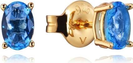 Viceroy Elegant gold-plated earrings with zirconia 13129E100-53