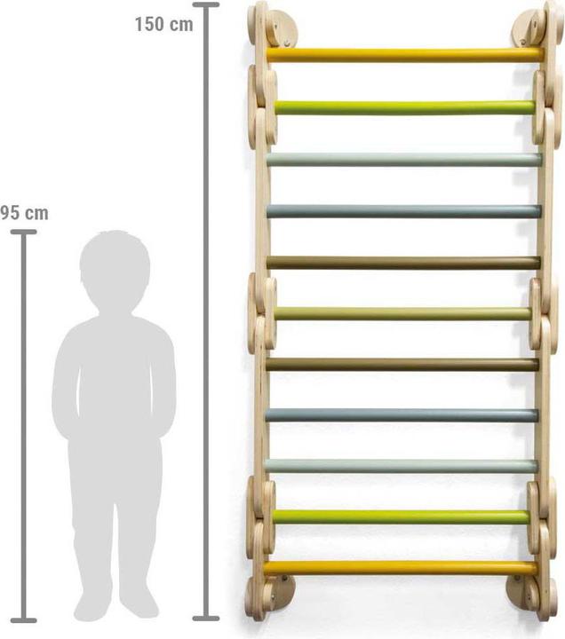 Image du produit small foot Triangle d’escalade et espalier 2 en 1 « Adventure »