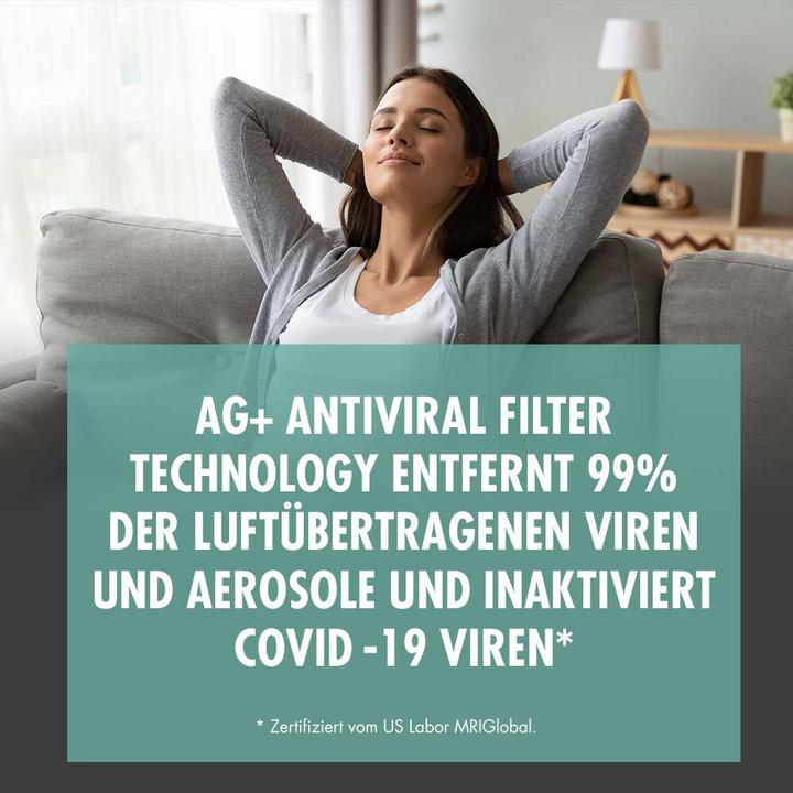 Produktbild Gastroback 20100 Luftreiniger AG+ AirProtect Ideal für Allergiker & Asthmatiker, AG+ Antiviral Filter Techno... (50 m²)