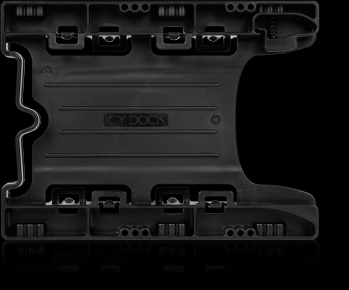 Actual product image Icy Dock SSD frame 2x2.5" in 3.5" bay