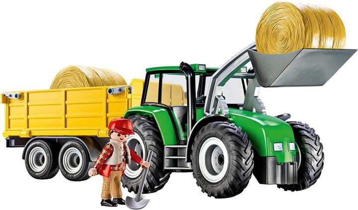 Productafbeelding Playmobil Trekker met aanhangwagen (9317) (9317, Playmobil Land)
