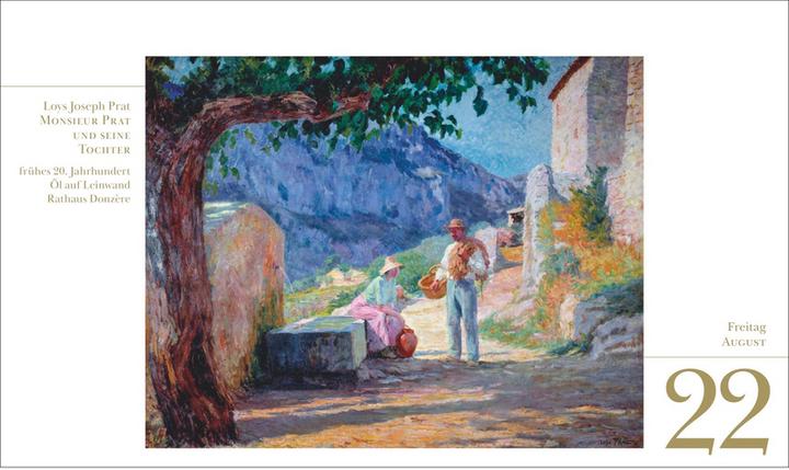 Produktbild Harenberg Eine Reise durch die Welt der Kunst Premiumkalender 2025 - 365 Meisterwerke (23 x 17 cm, Deutsch)