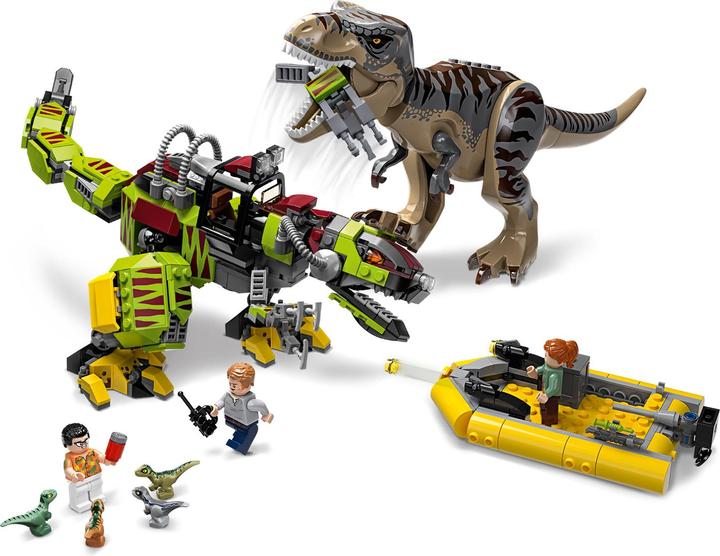Immagine prodotto LEGO T-Rex contro Dino-Mech (75938, LEGO Jurassic World)