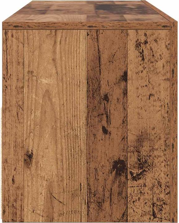 Produktbild VidaXL TV Schrank Lowboard Fernsehschrank Fernsehtisch mit LED Altholz-Optik (120 x 35 x 40 cm)