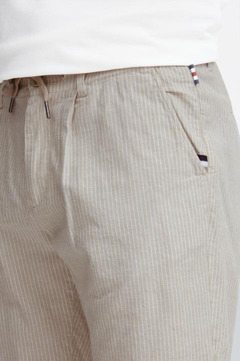 Image du produit FQ1924 FQHenry short en lin rayé 21900626 (L)