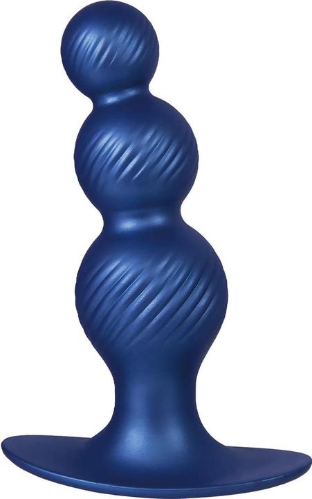 Produktbild NMC 5 inch silicone anal plug in metallic blue