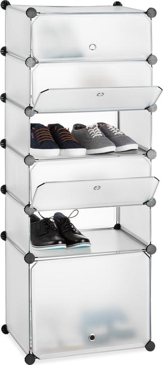 Actual product image Relaxdays Shoe Cabinet (49 x 36.5 x 126 cm)