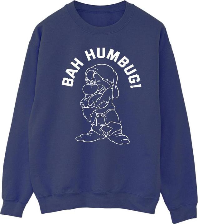 Actual product image Disney Mens Snow White Grumpy Humbug Sweatshirt (4XL)