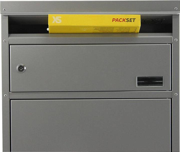 Actual product image SafePost 65 Letterbox with parcel compartment sillberg grey