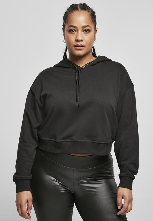 Immagine prodotto Urban Classics Felpa con cappuccio in spugna corta da donna (3XL)