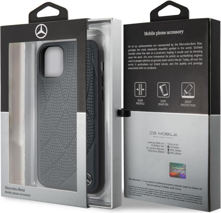 Produktbild Mercedes-Benz iPhone 11 Quilted Genuine Leather (Apple iPhone 11)